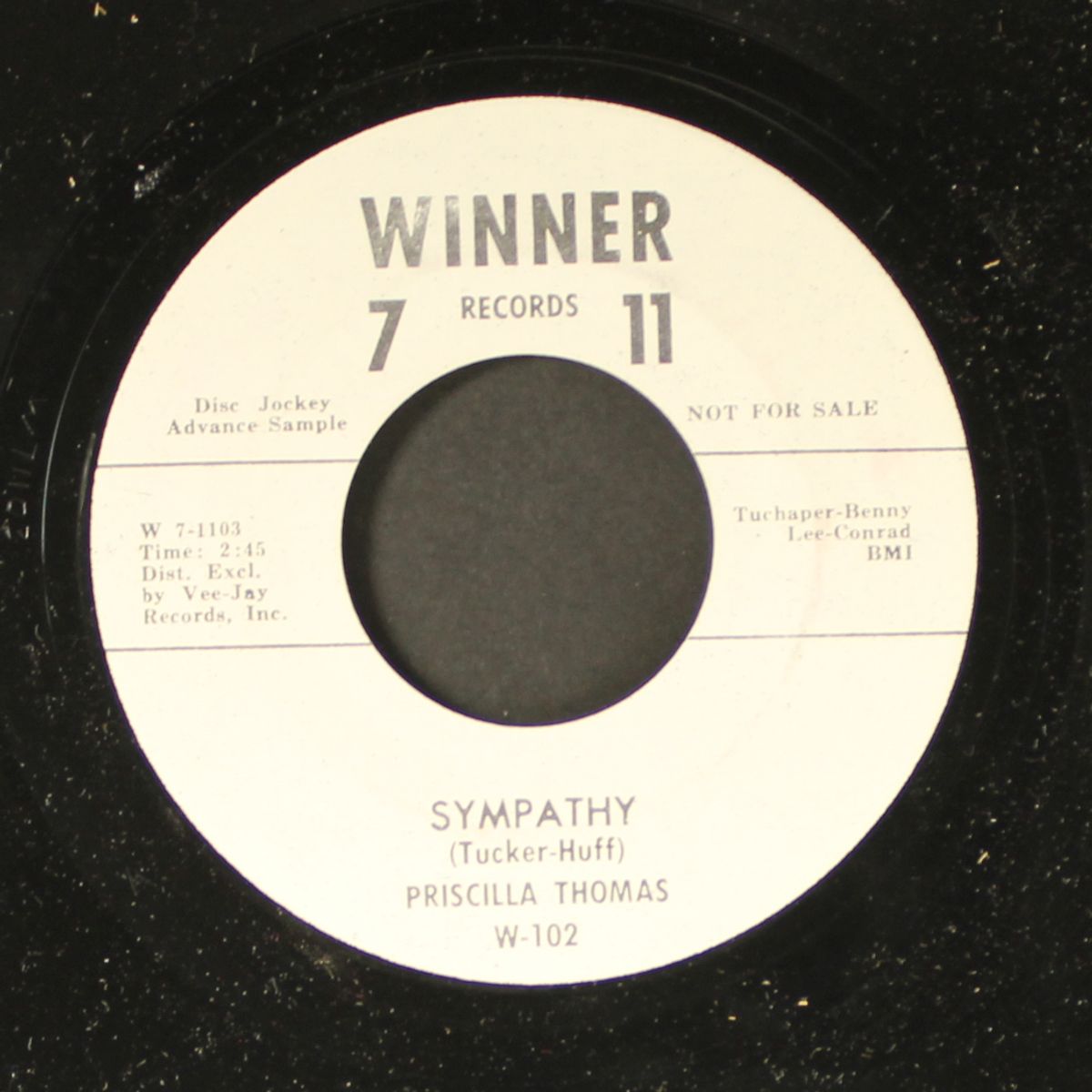 step aside / sympathy by PRISCILLA THOMAS