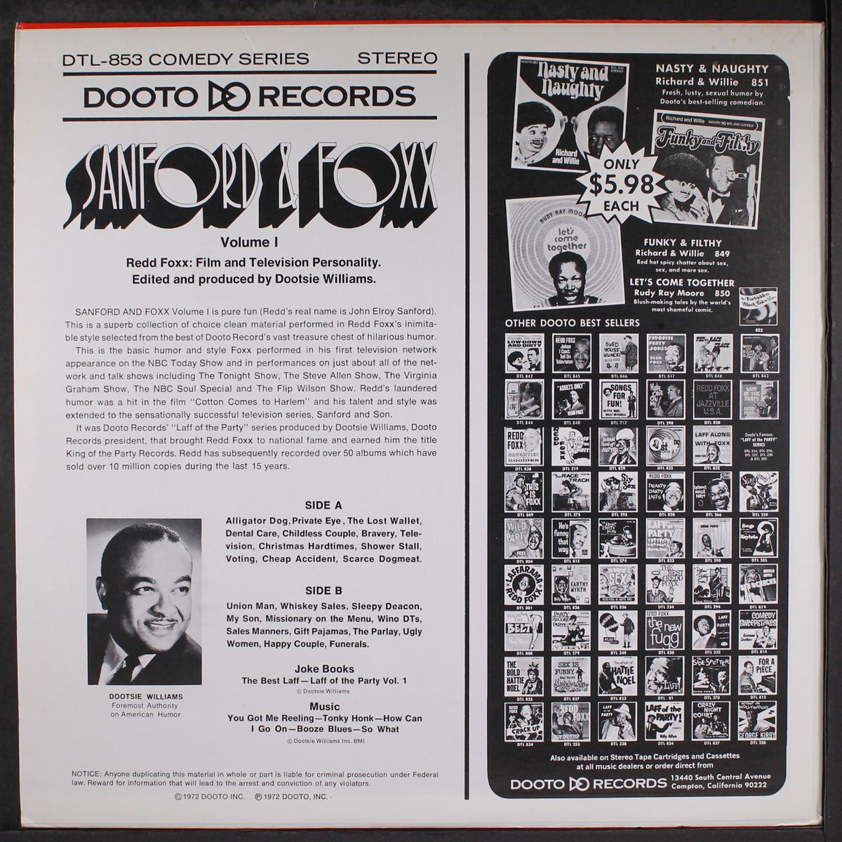 sanford & foxx by REDD FOXX