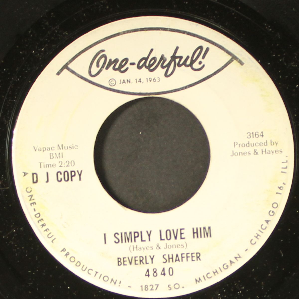 when i think about you / i simply love him by BEVERLY SHAFFER