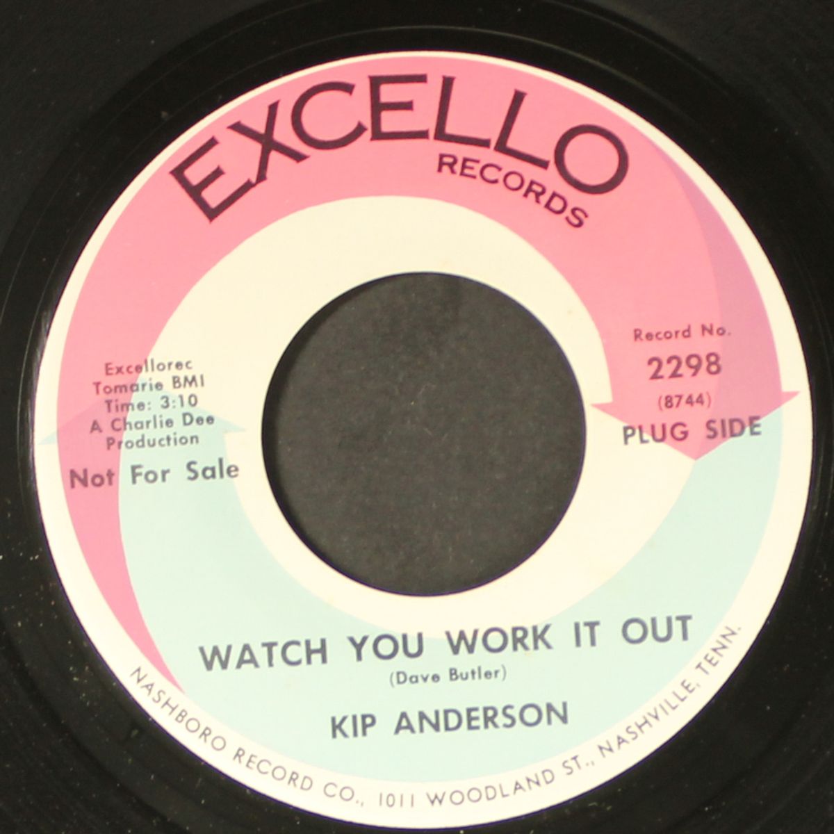 letter from my darling / watch you work it out by KIP ANDERSON