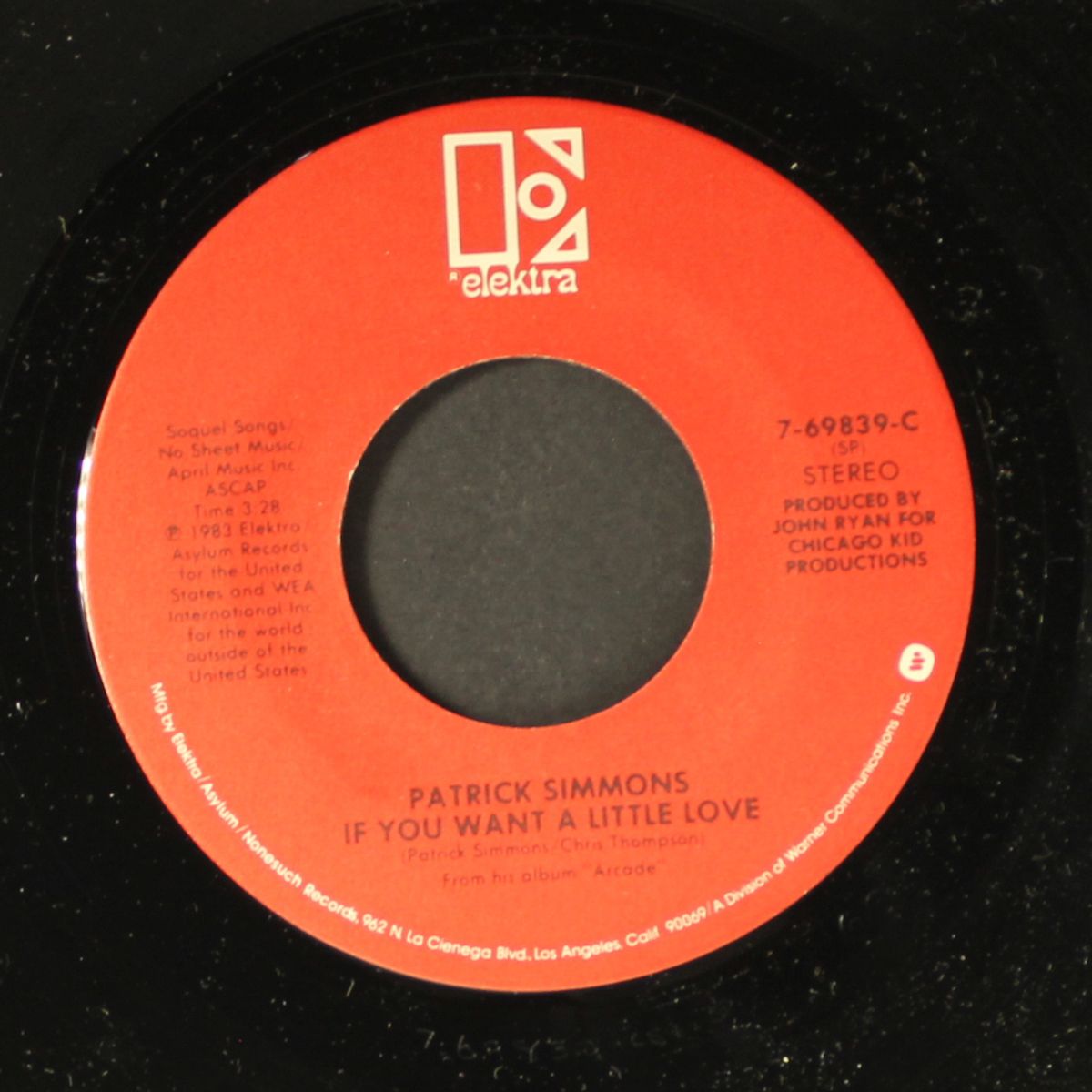 so wrong / if you want a little love by PATRICK SIMMONS