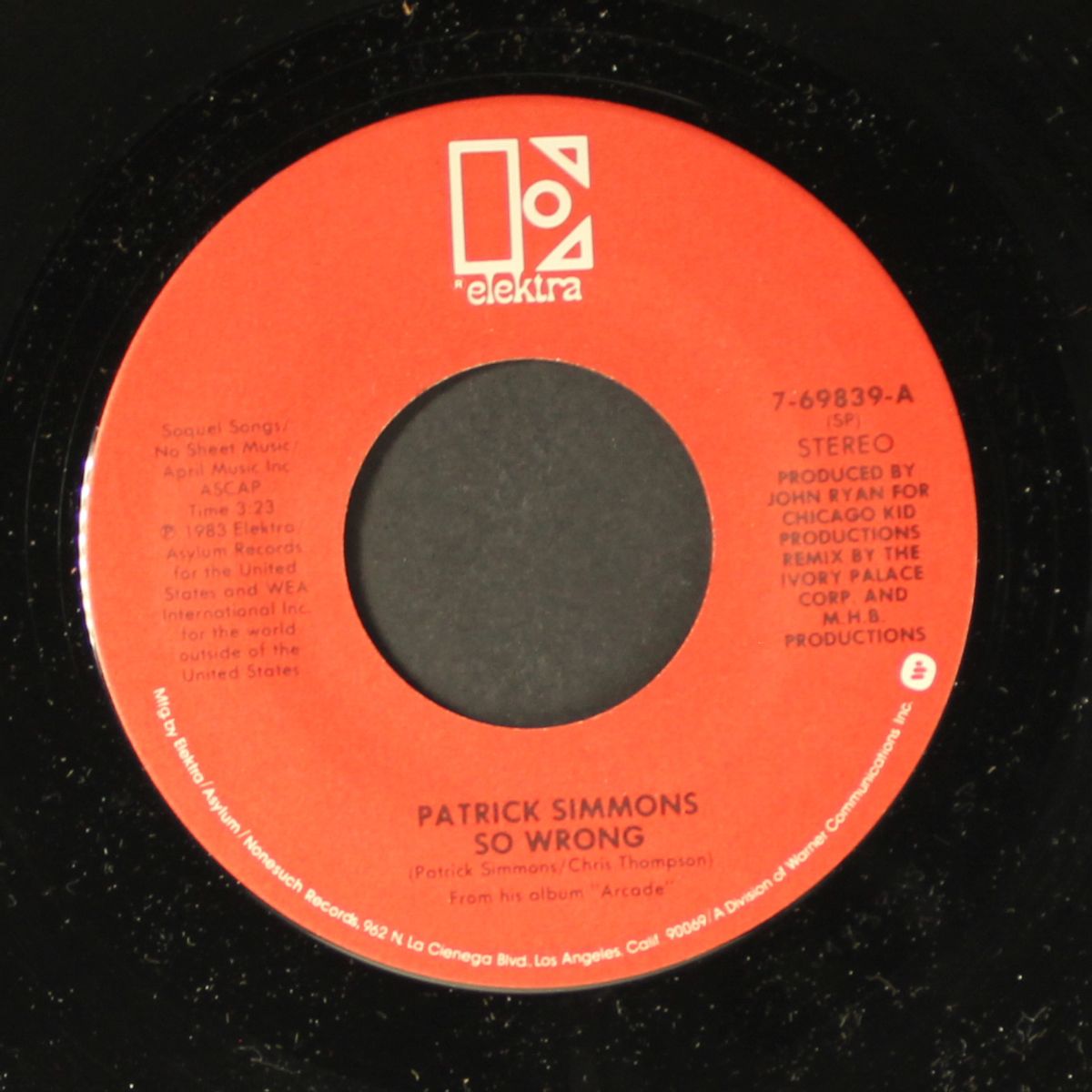 so wrong / if you want a little love by PATRICK SIMMONS