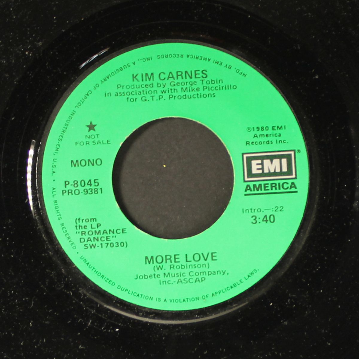 more love by KIM CARNES