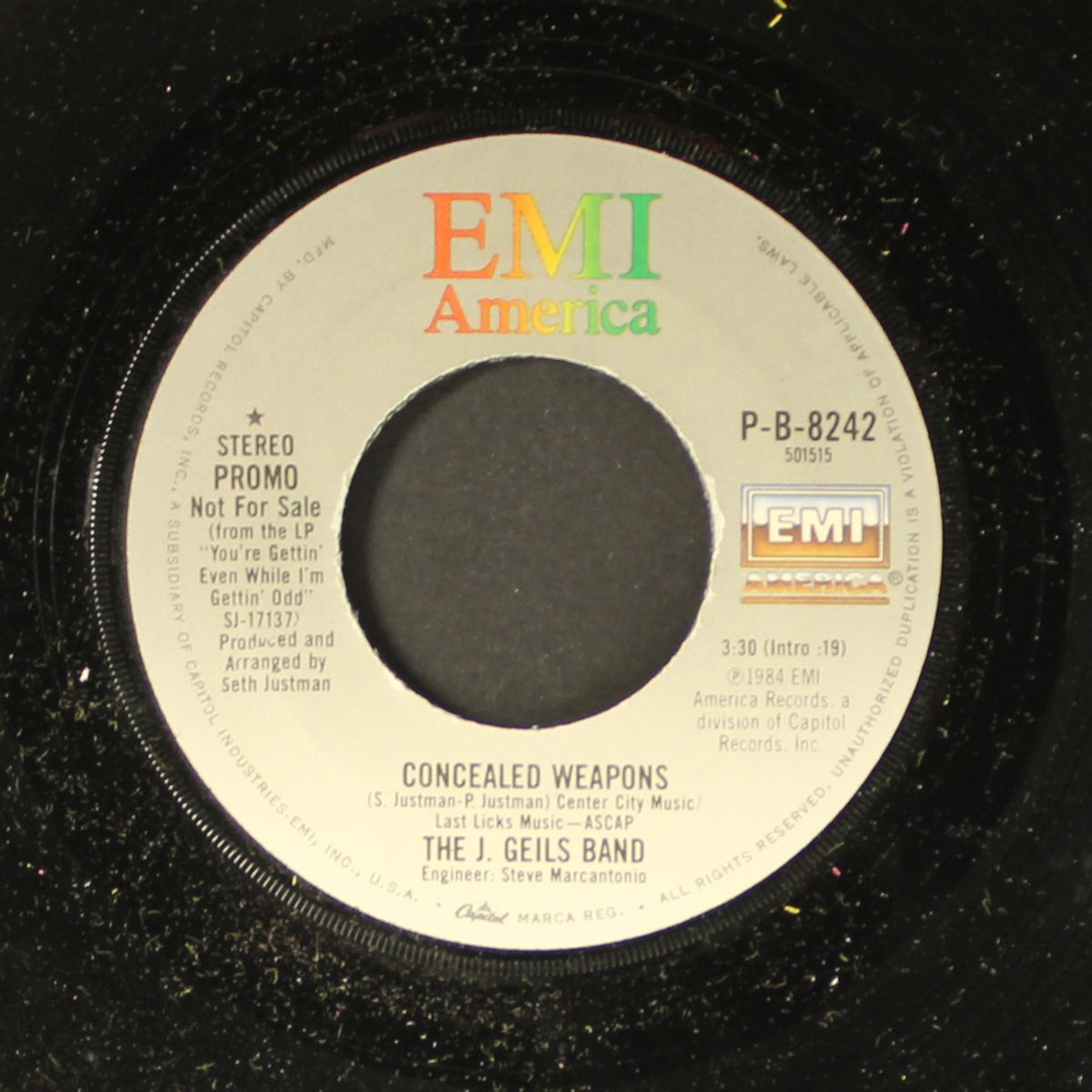 concealed weapons by J. GEILS BAND