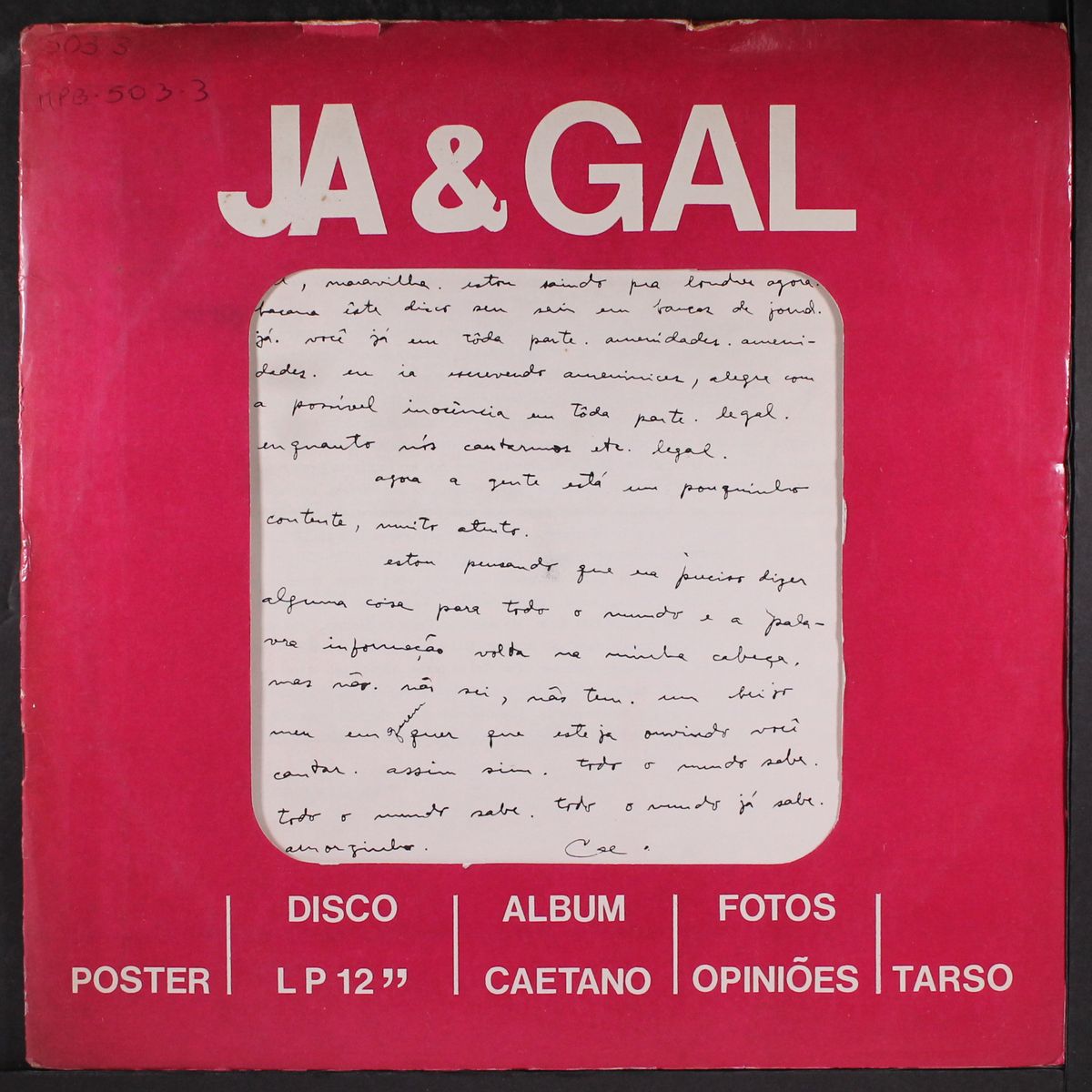 ja & gal by GAL COSTA