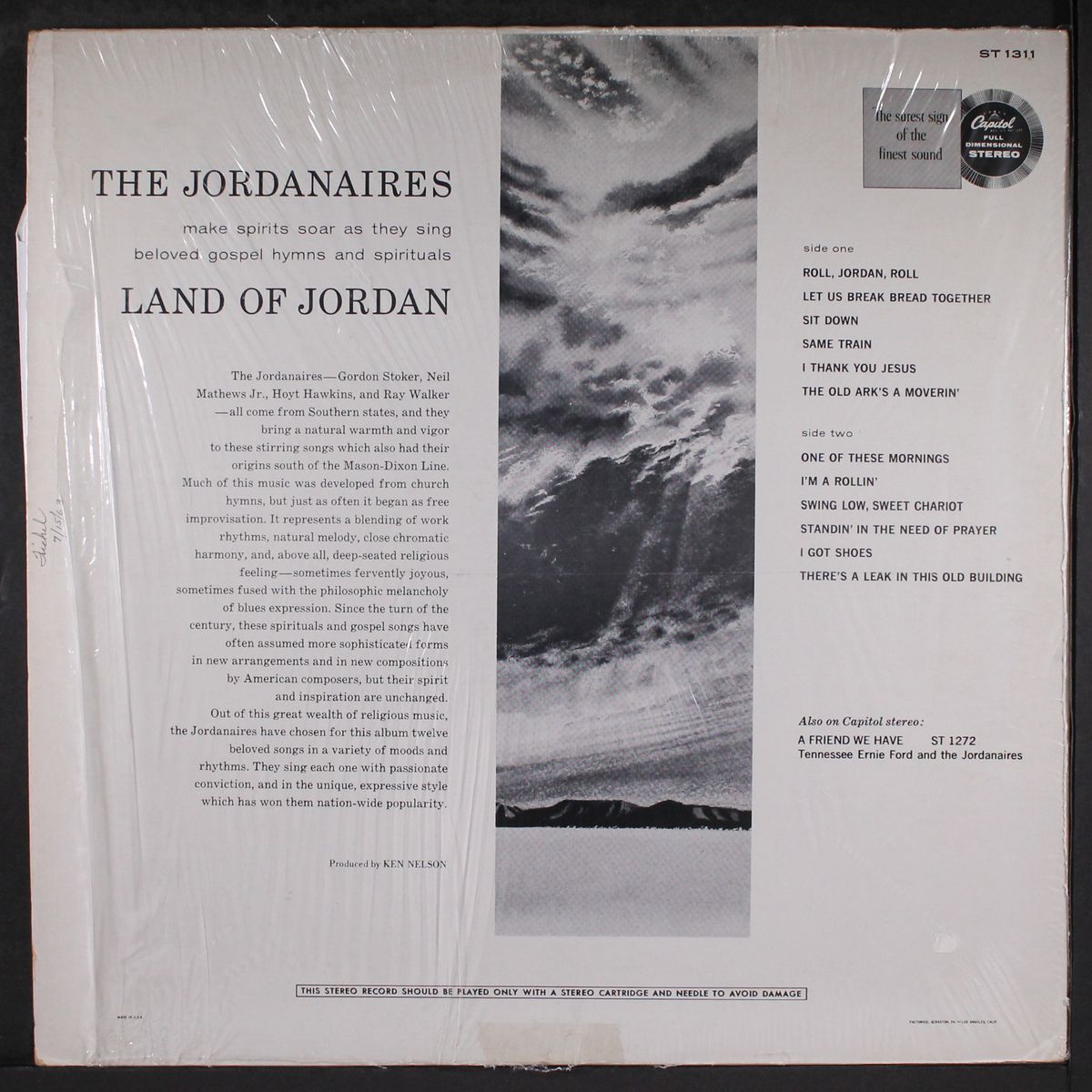 land of jordan by JORDANAIRES