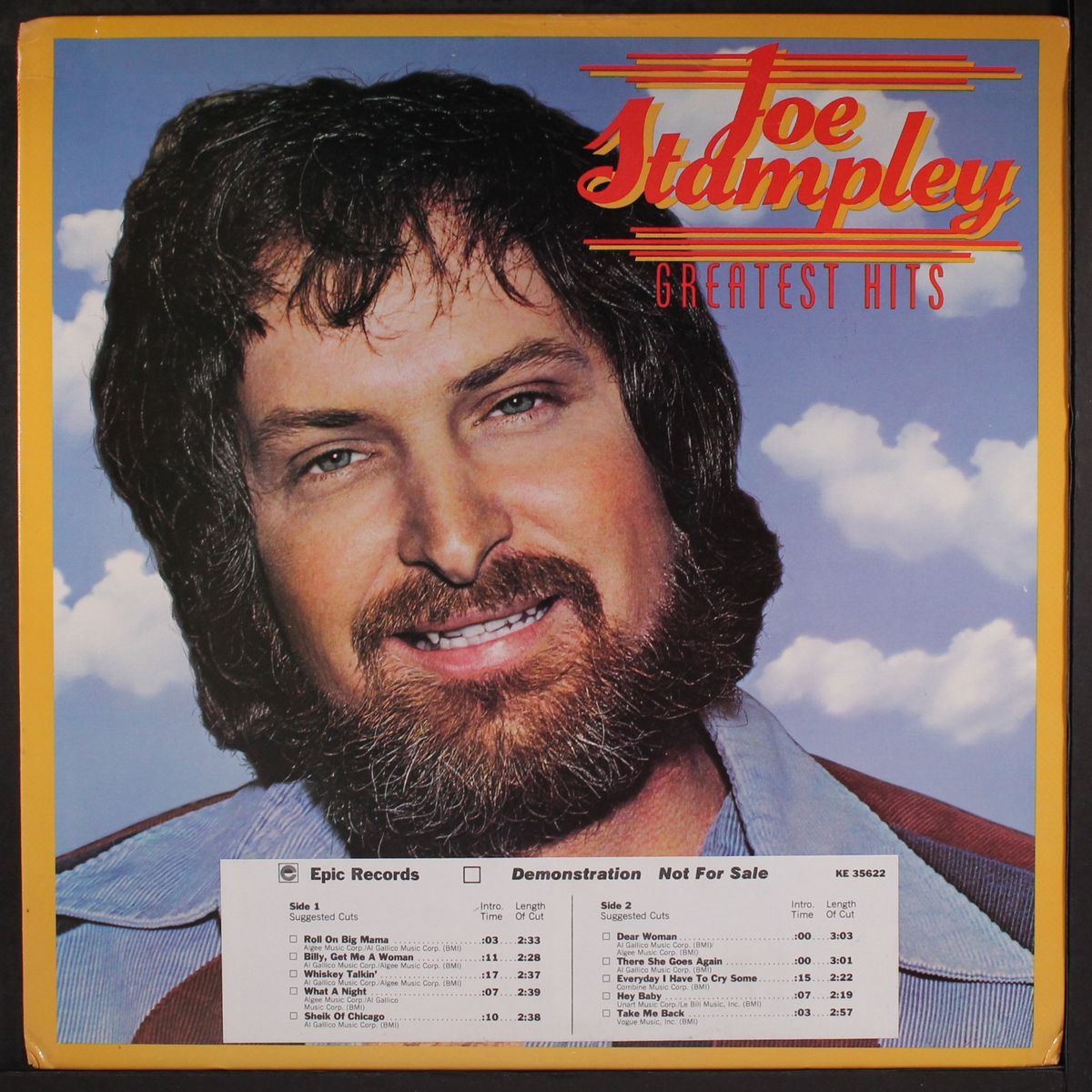 greatest hits by JOE STAMPLEY