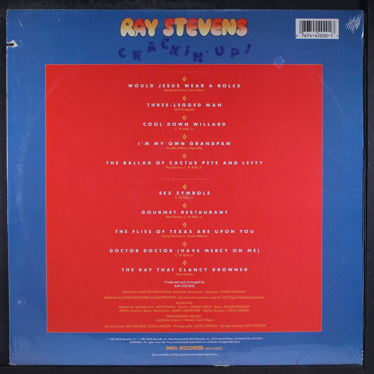 crackin' up! by RAY STEVENS