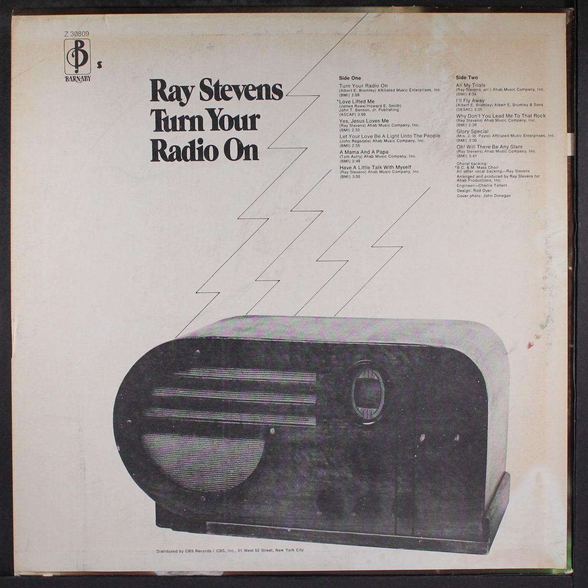 turn your radio on by RAY STEVENS
