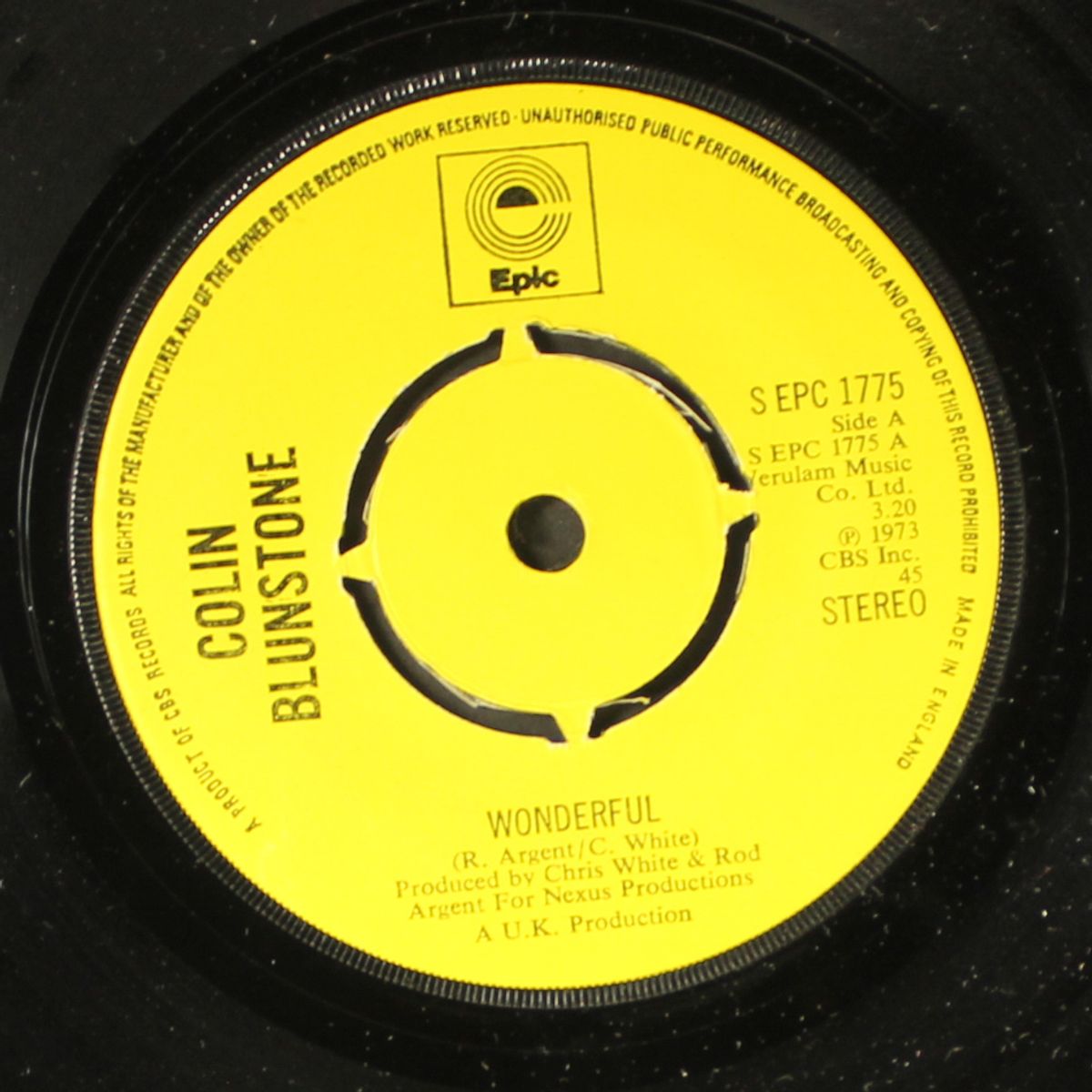 wonderful by COLIN BLUNSTONE
