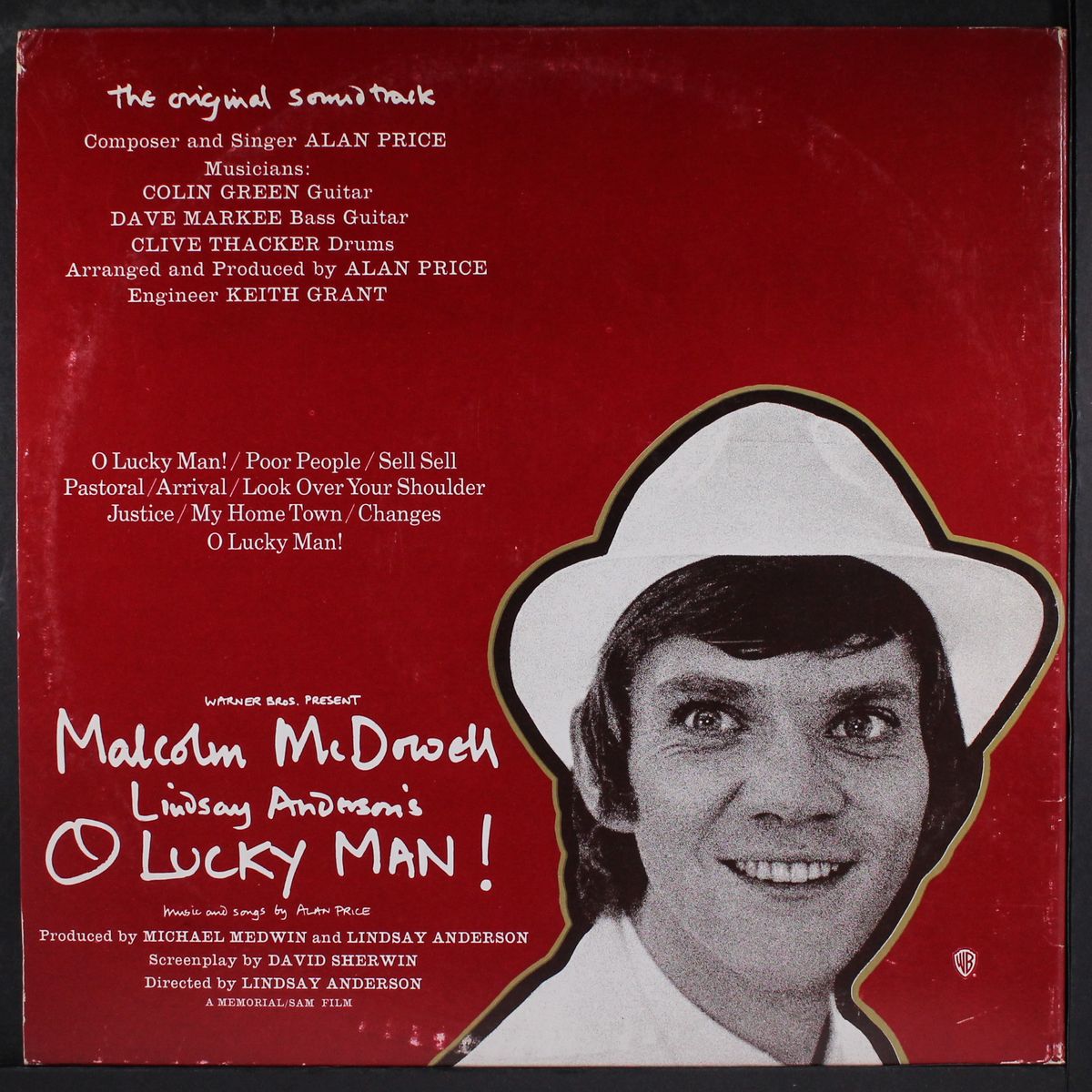 o lucky man! (soundtrack) by ALAN PRICE