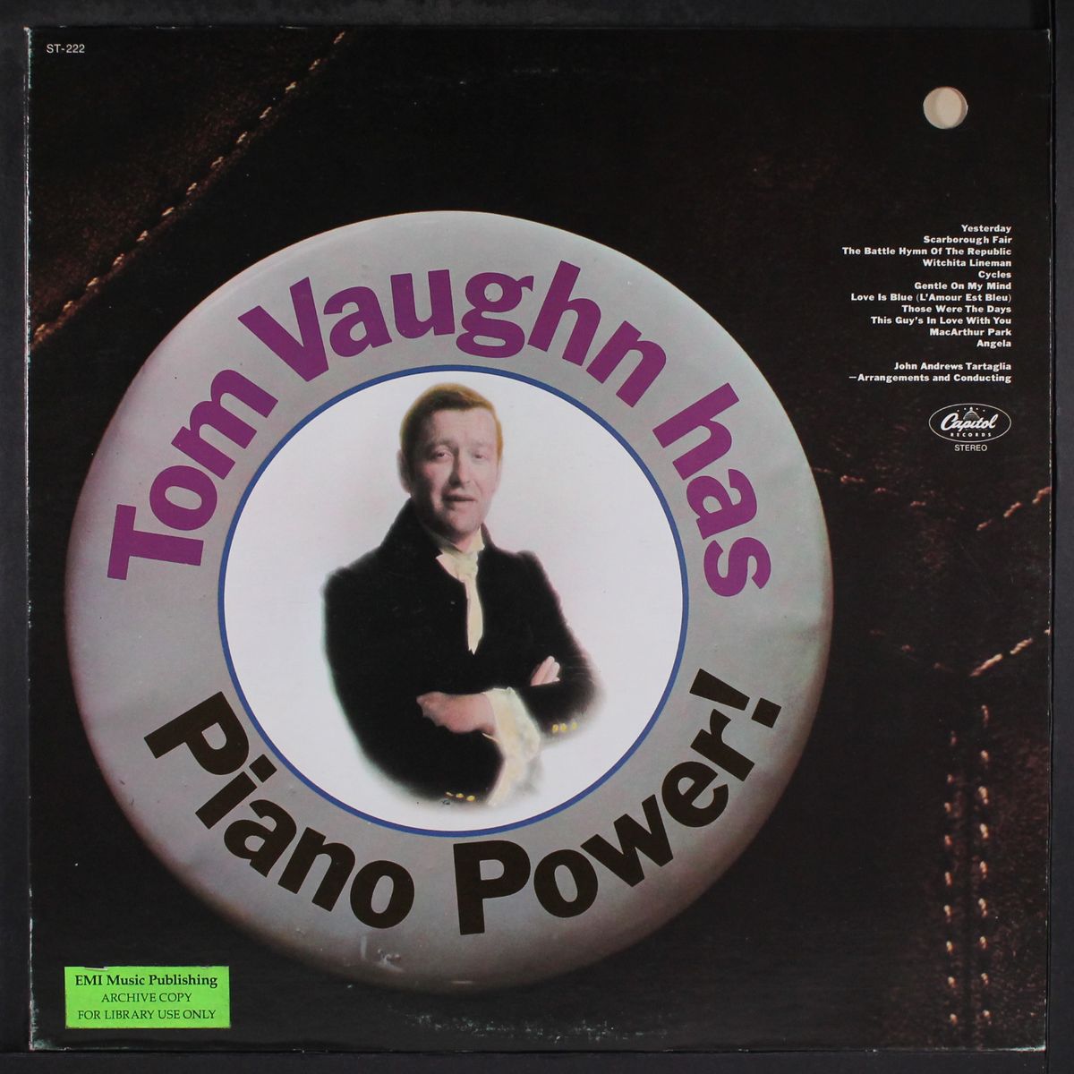 piano power by TOM VAUGHN