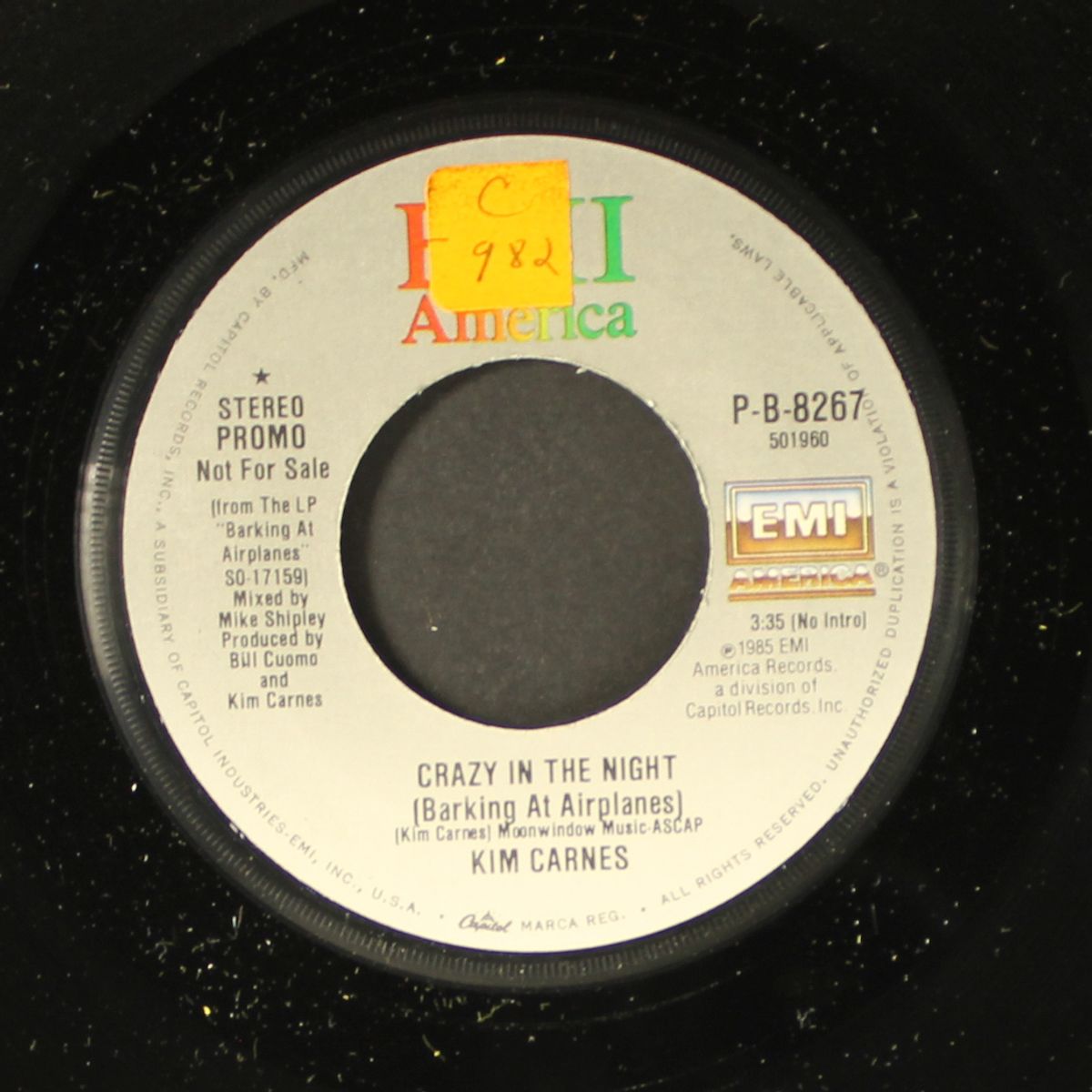 crazy in the night / same by KIM CARNES