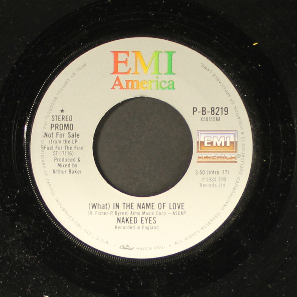 in the name of love / same by NAKED EYES