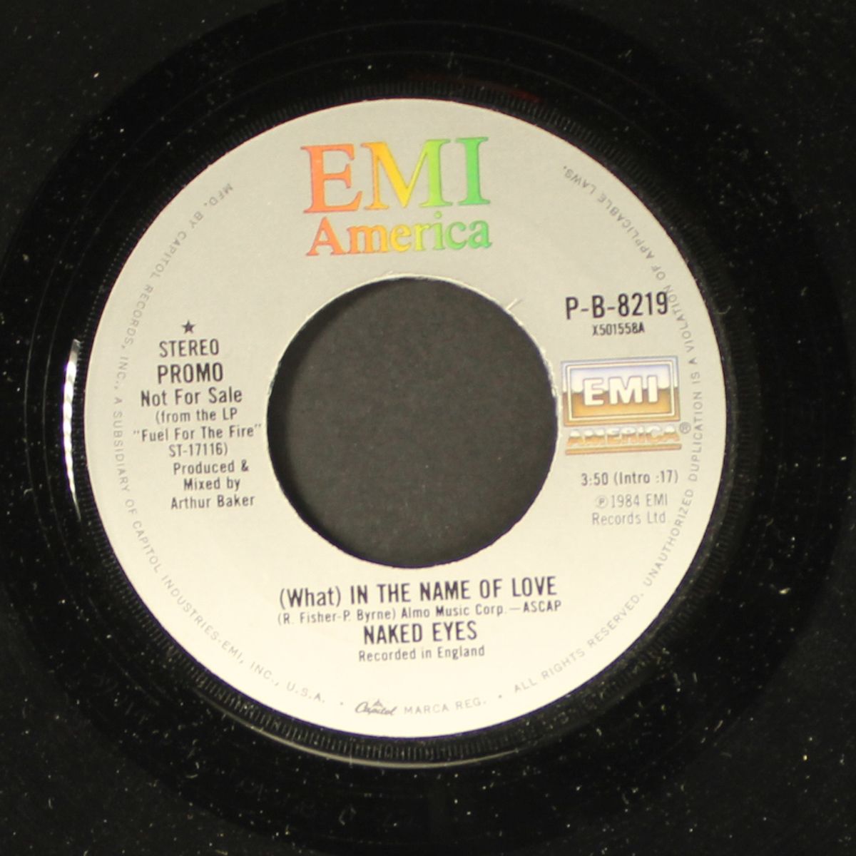 in the name of love / same by NAKED EYES