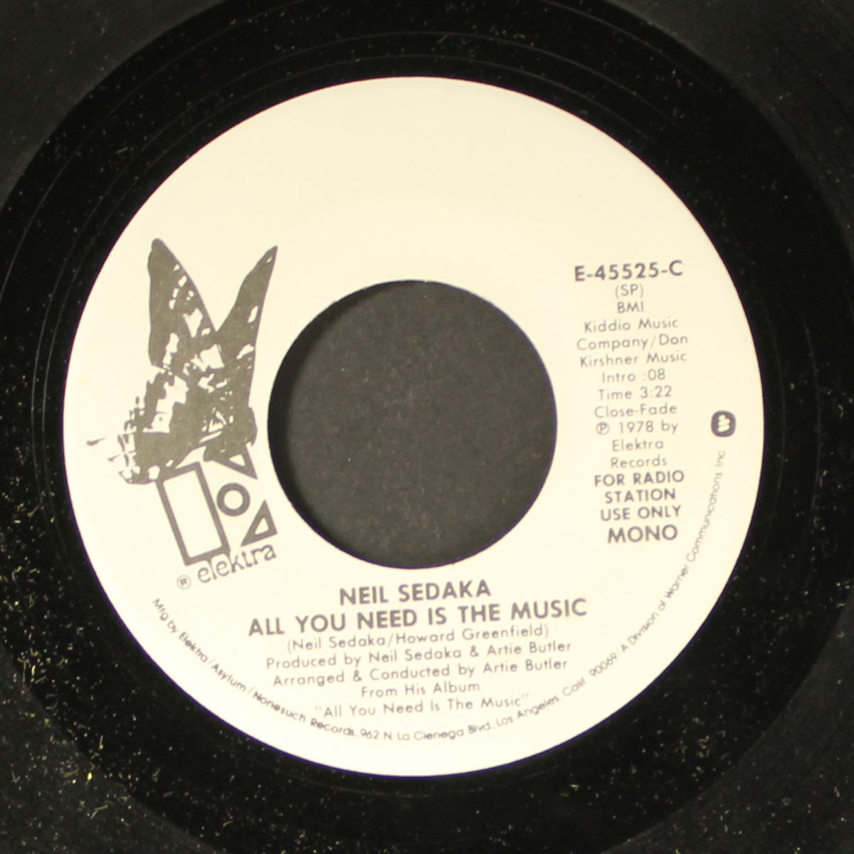all you need is the music / mono by NEIL SEDAKA