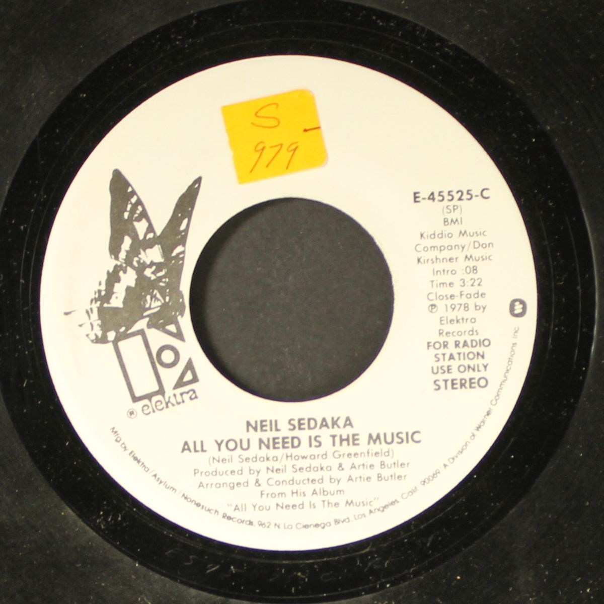 all you need is the music / mono by NEIL SEDAKA
