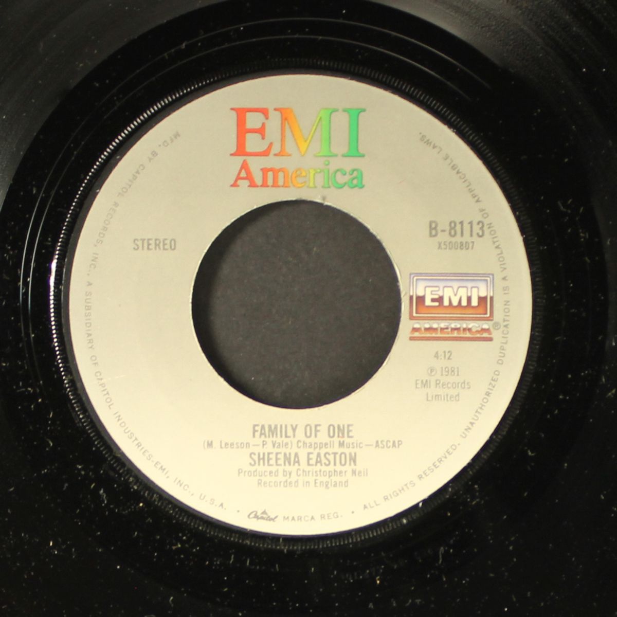 when he shines / family of one by SHEENA EASTON