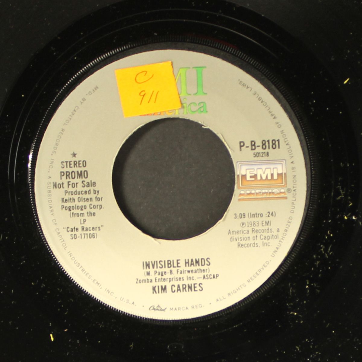 invisible hands / same by KIM CARNES