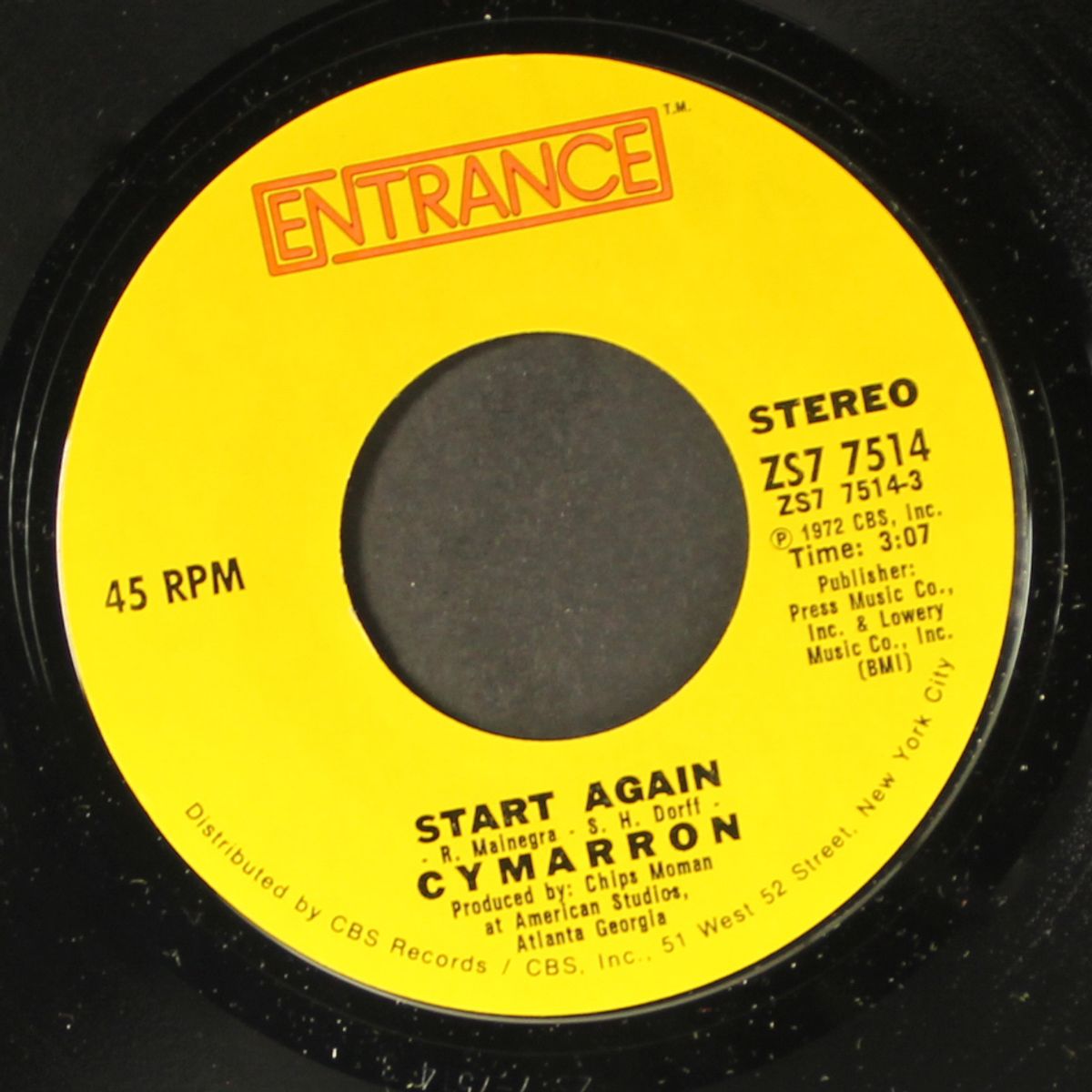 start again by CYMARRON