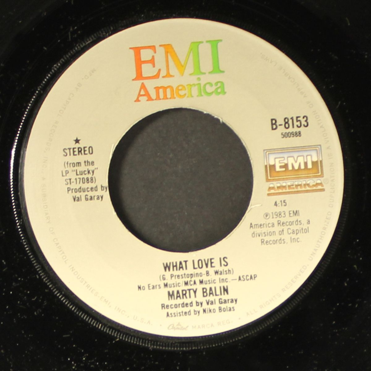 what love is / will you forever by MARTY BALIN