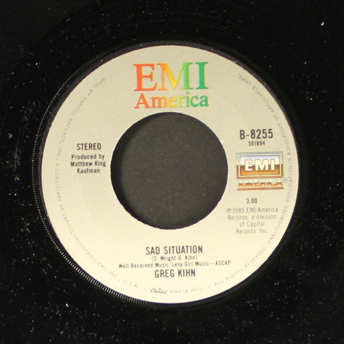 lucky / sad situation by GREG KIHN