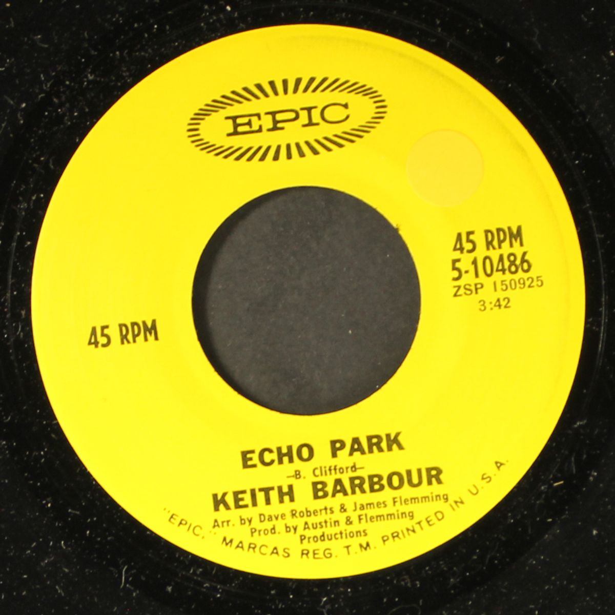 echo park by KEITH BARBOUR