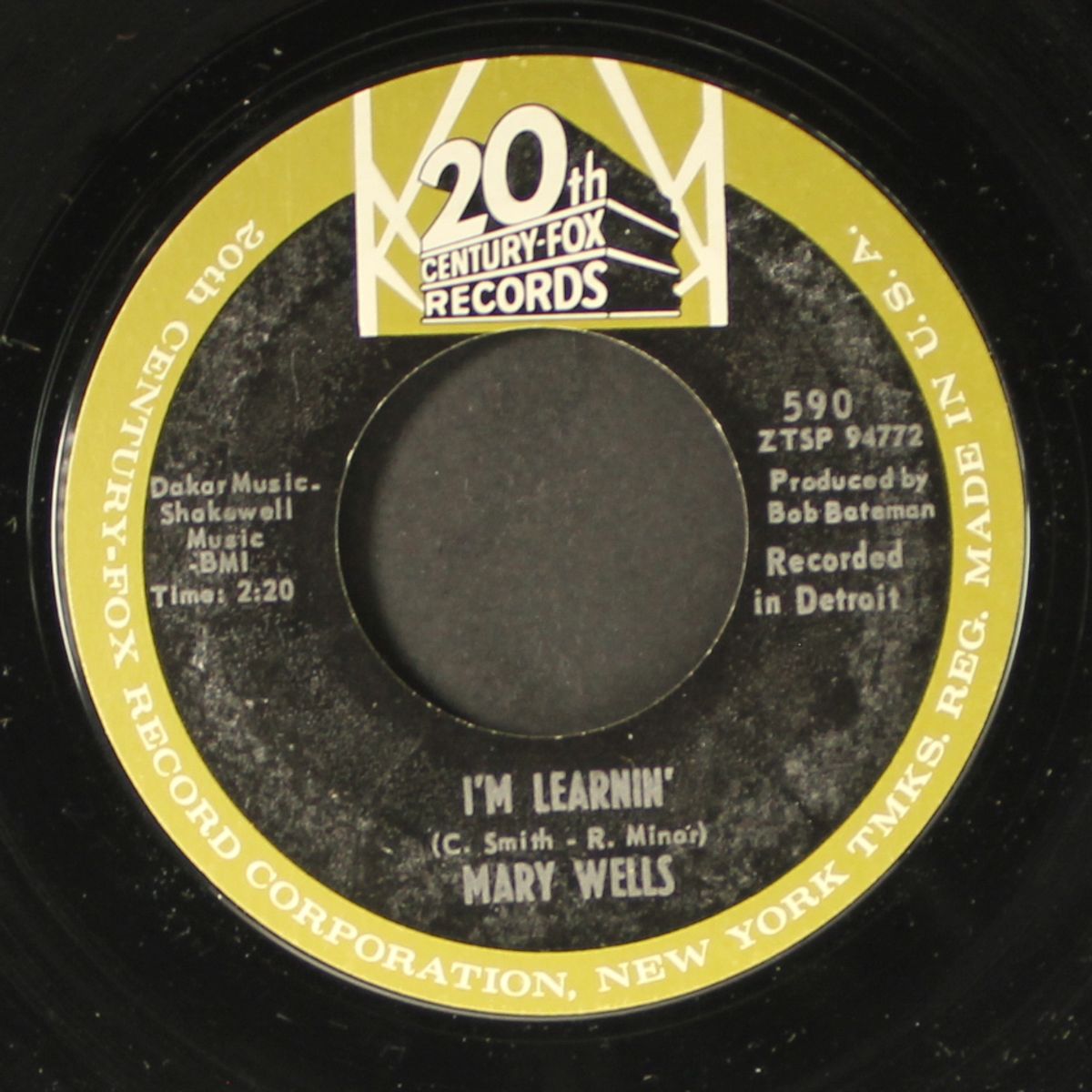 he's a lover / i'm learnin' by MARY WELLS