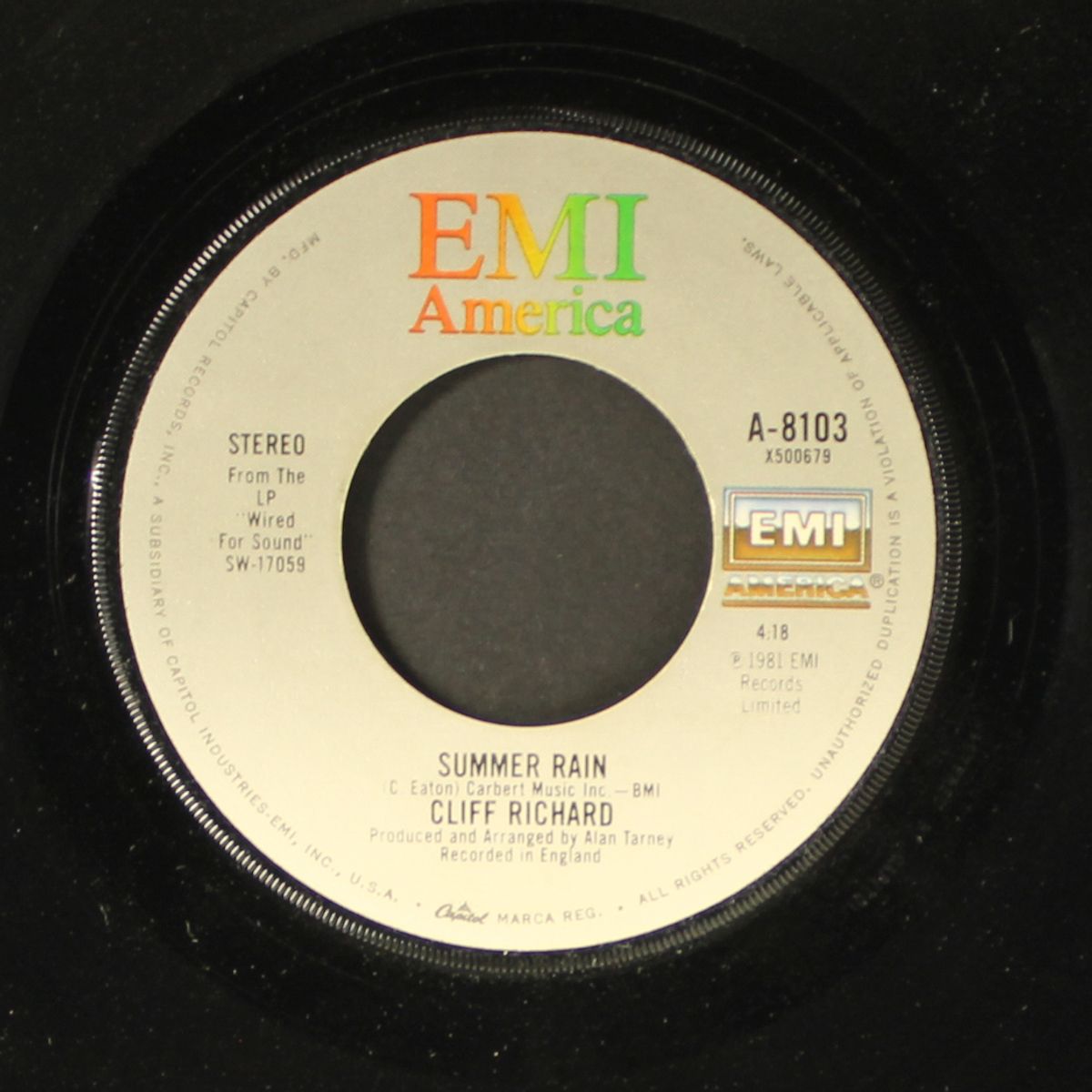 daddy's home / summer rain by CLIFF RICHARD