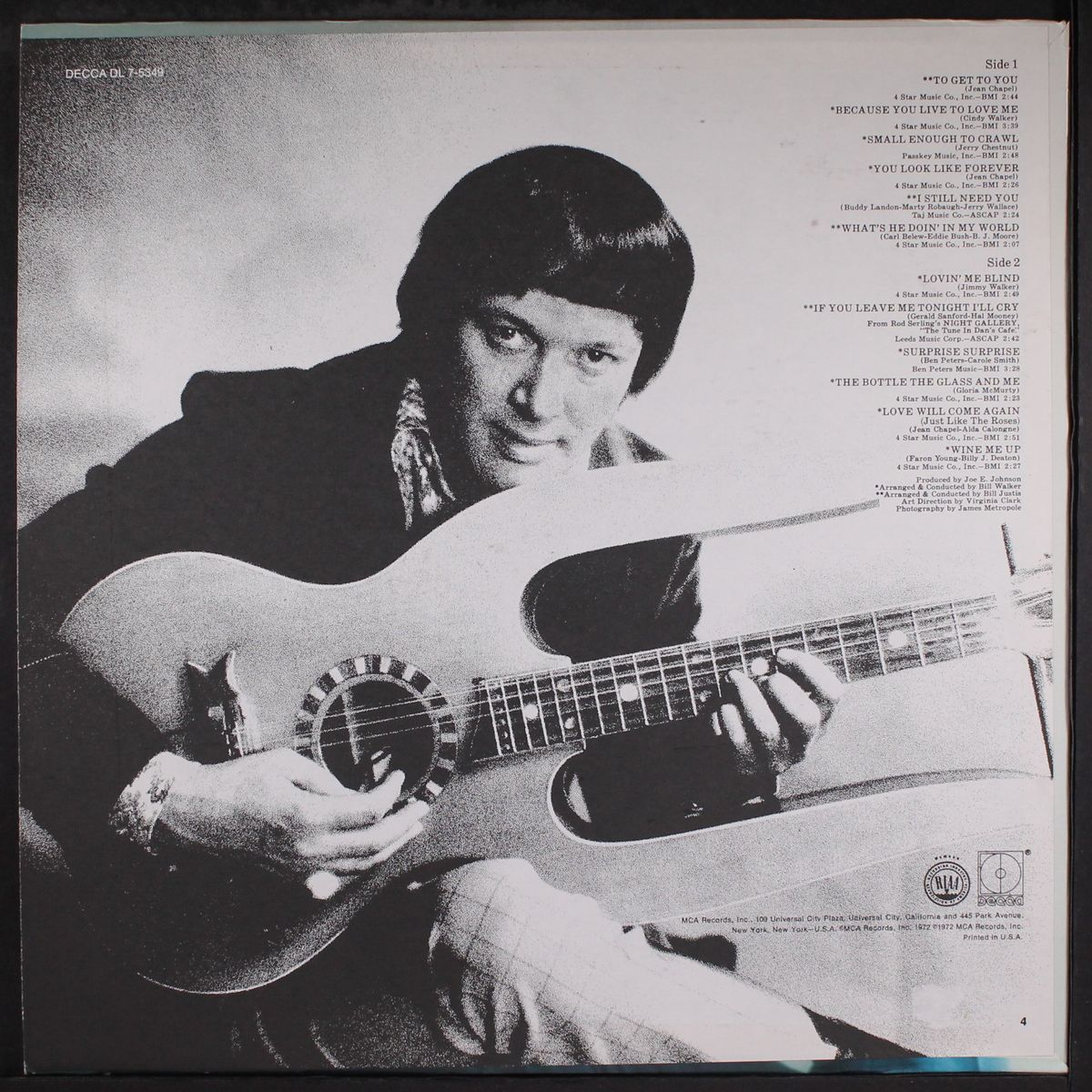to get to you by JERRY WALLACE
