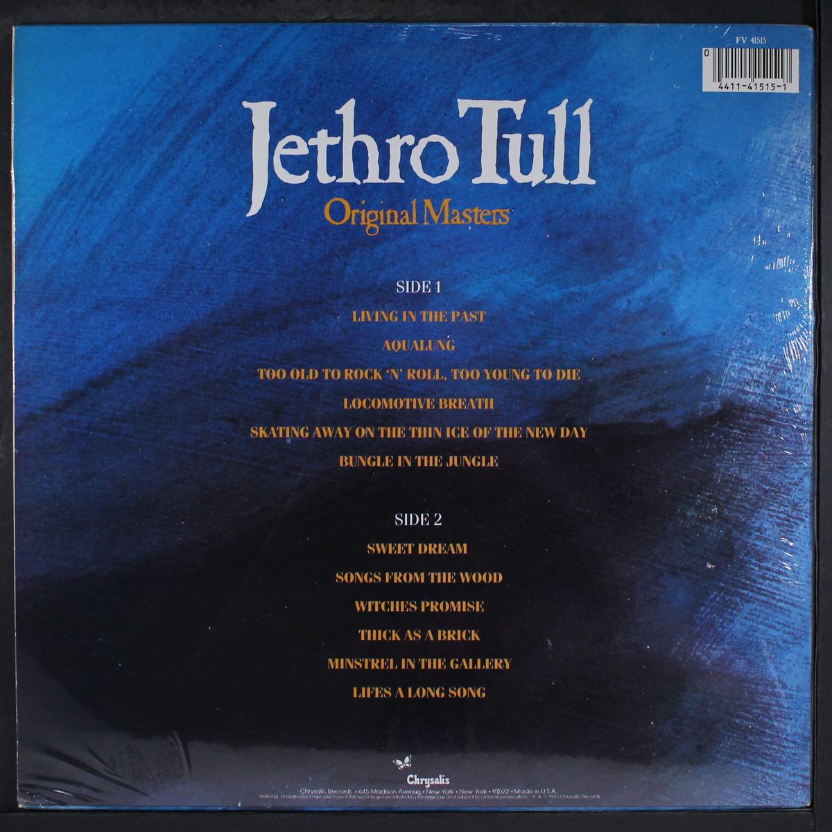 original masters by JETHRO TULL