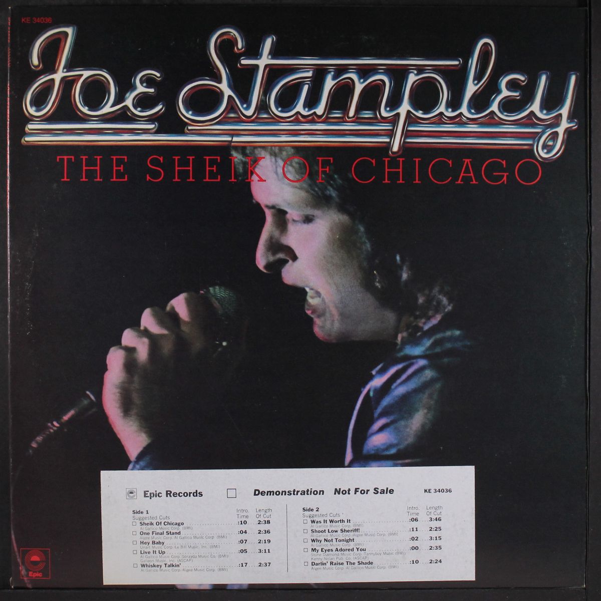 the sheik of chicago by JOE STAMPLEY