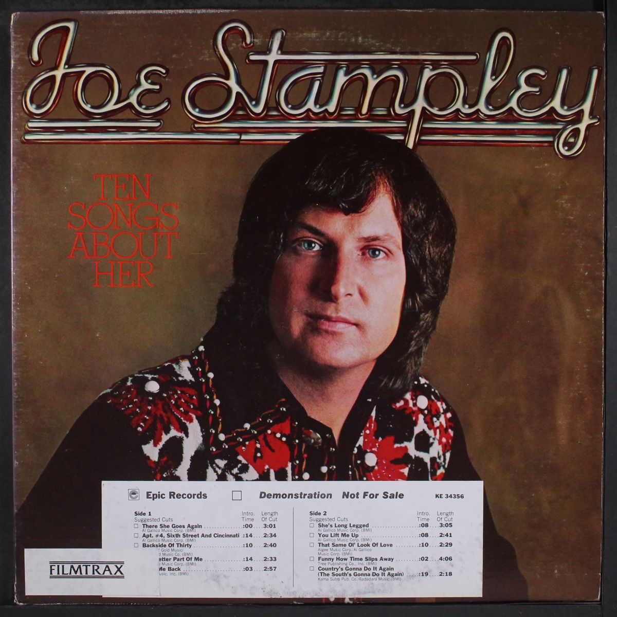 ten songs about her by JOE STAMPLEY