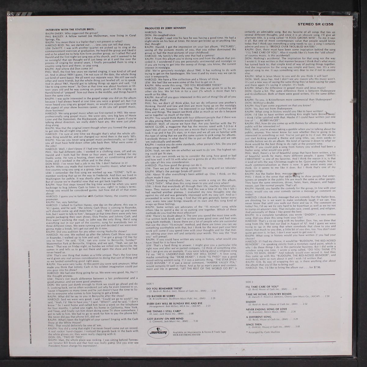innerview by STATLER BROTHERS