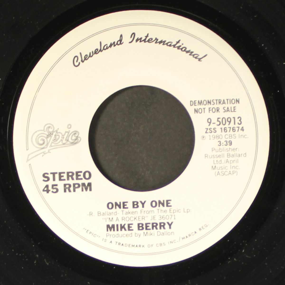 one by one / same by MIKE BERRY