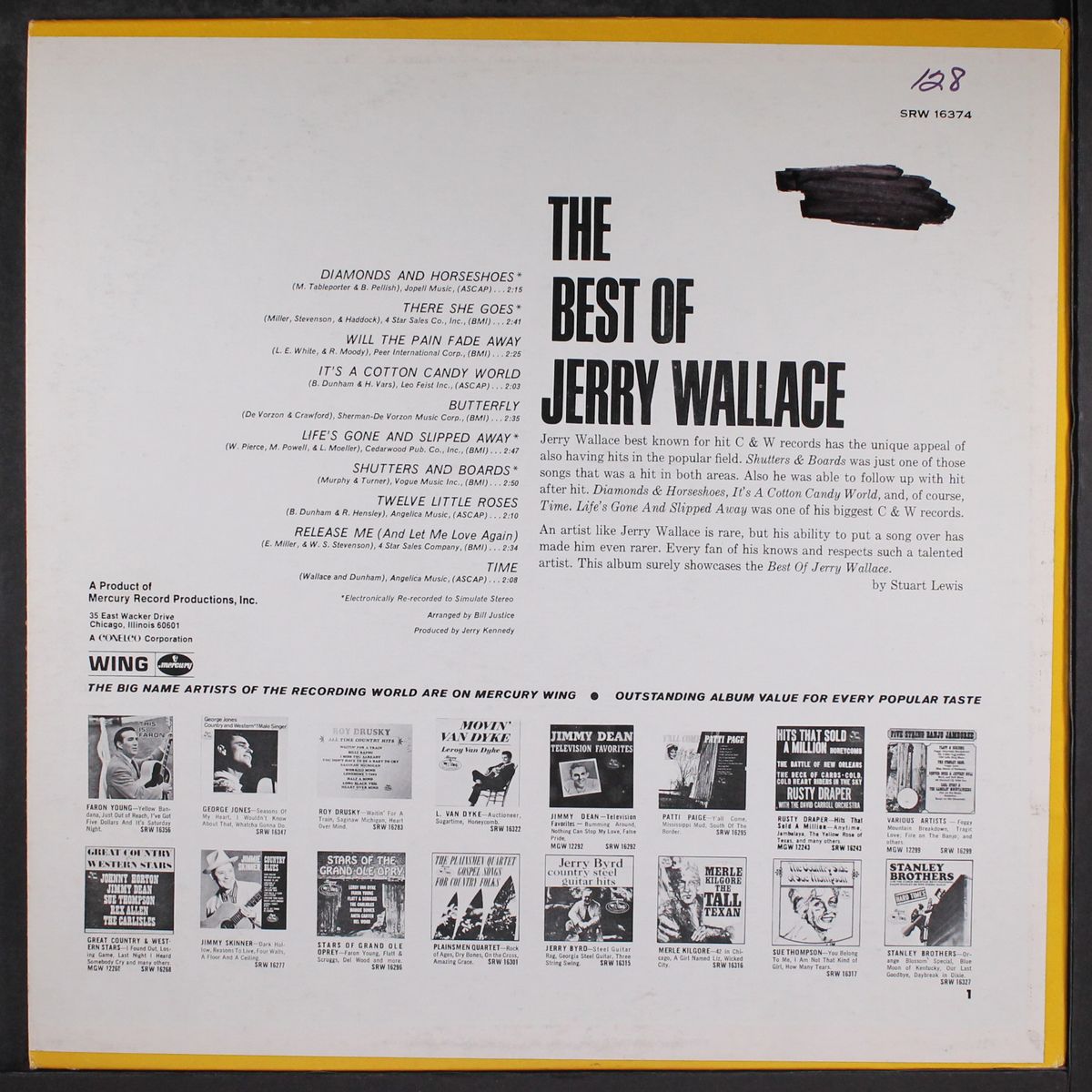 best of by JERRY WALLACE