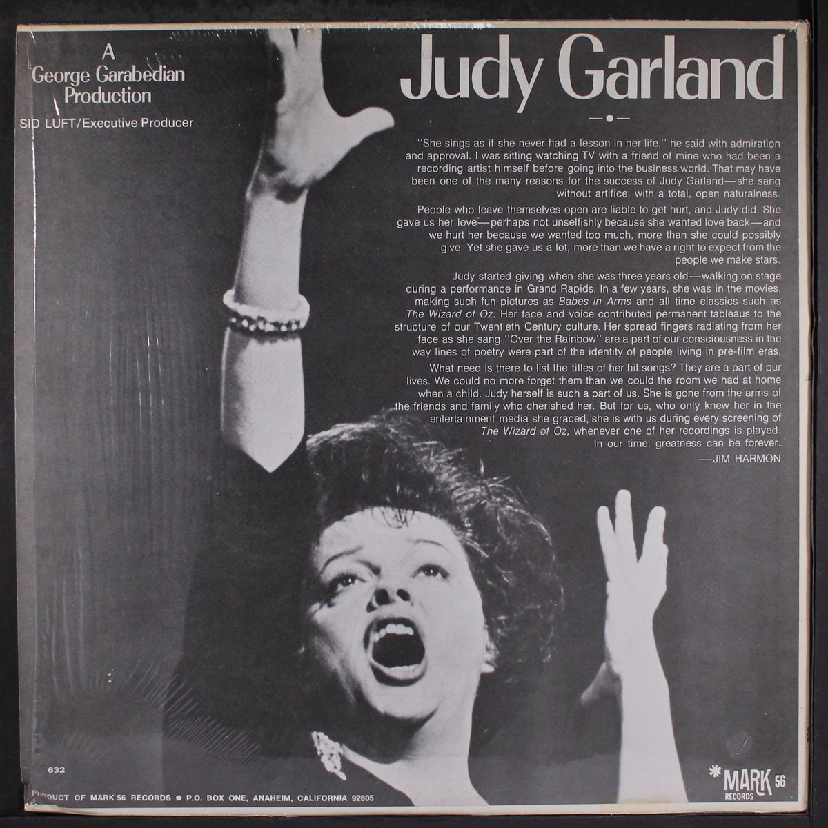 in concert san francisco by JUDY GARLAND