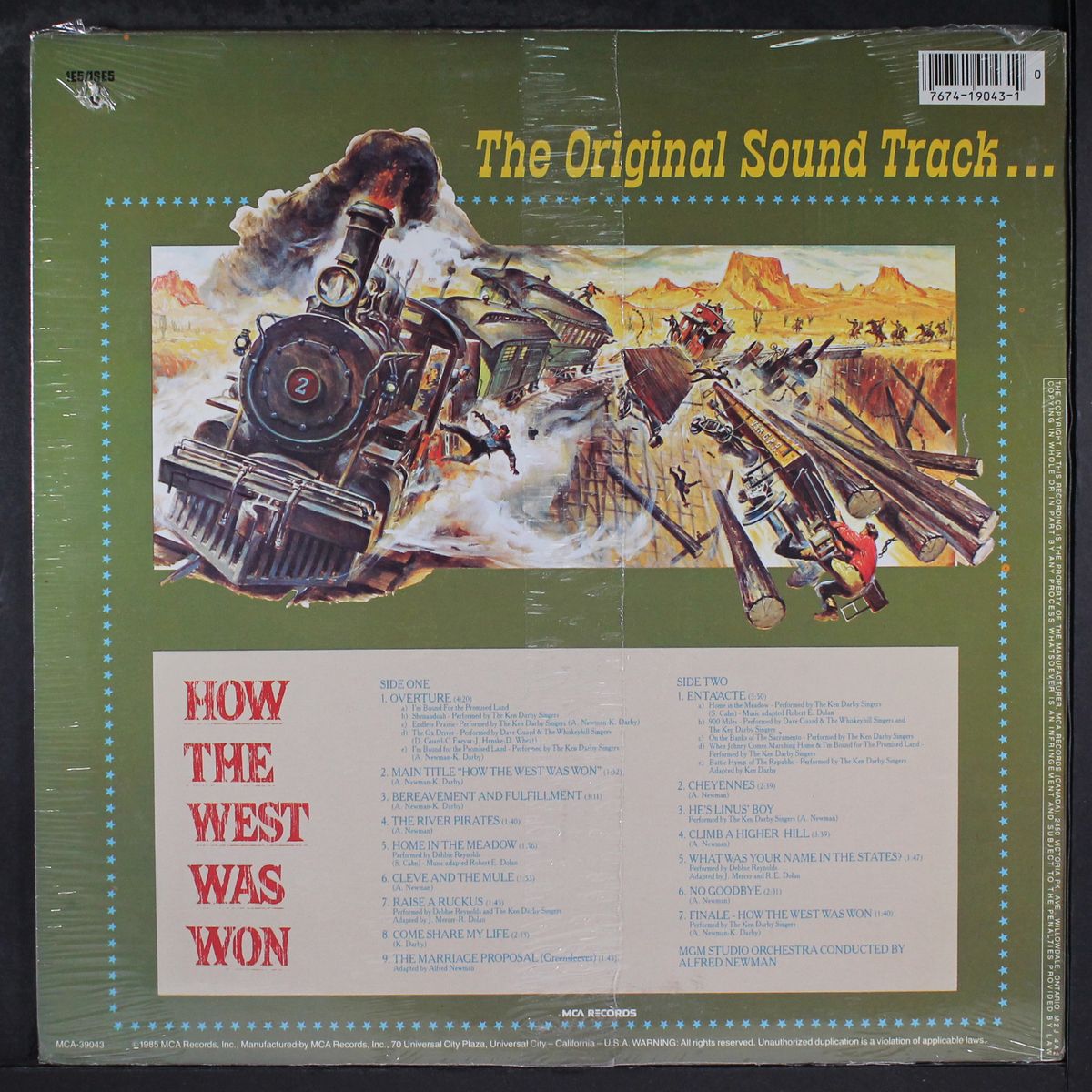 how the west was won by SOUNDTRACK
