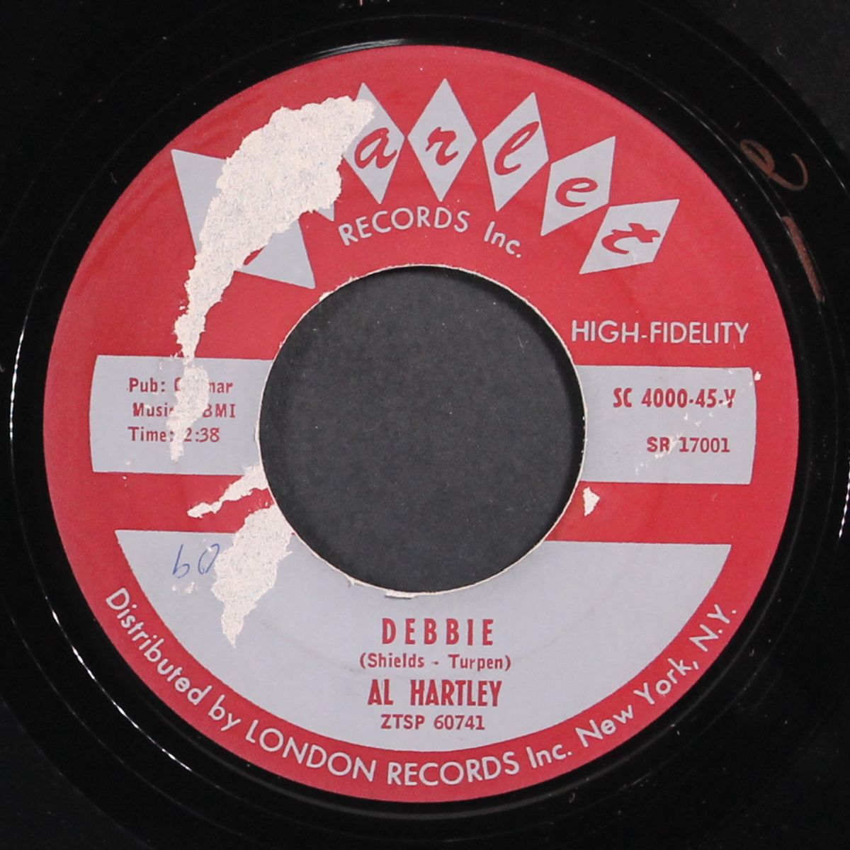 our first date / debbie by AL HARTLEY
