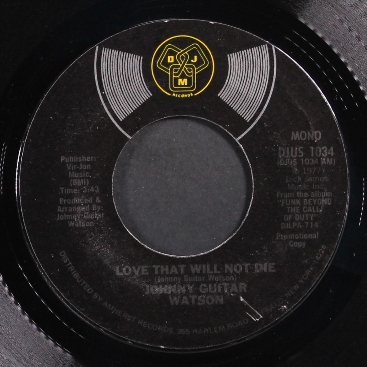love that will not die / mono by JOHNNY GUITAR WATSON