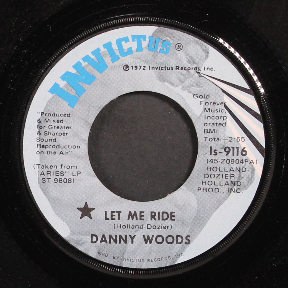 let me ride / it didn't take long by DANNY WOODS