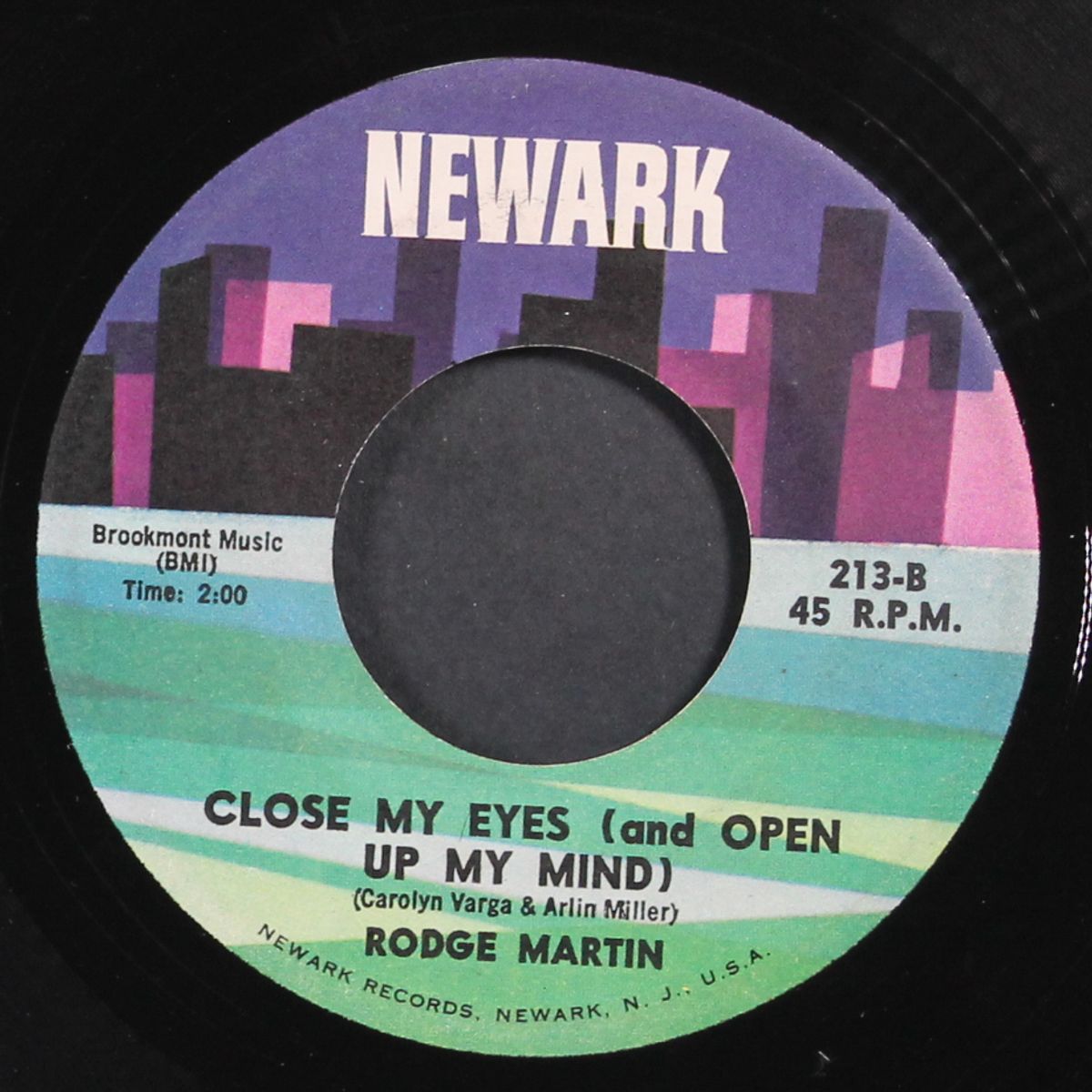 wasted nights / close my eyes by RODGE MARTIN
