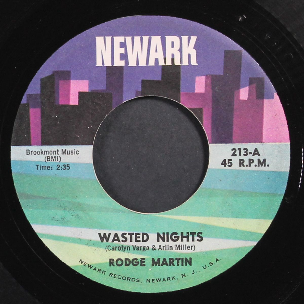 wasted nights / close my eyes by RODGE MARTIN