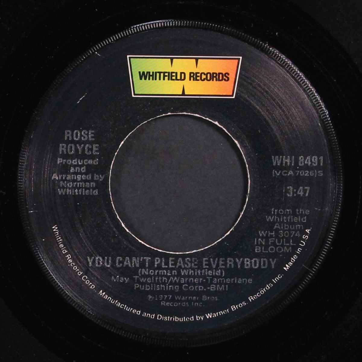 ooh boy / you can't please everybody by ROSE ROYCE