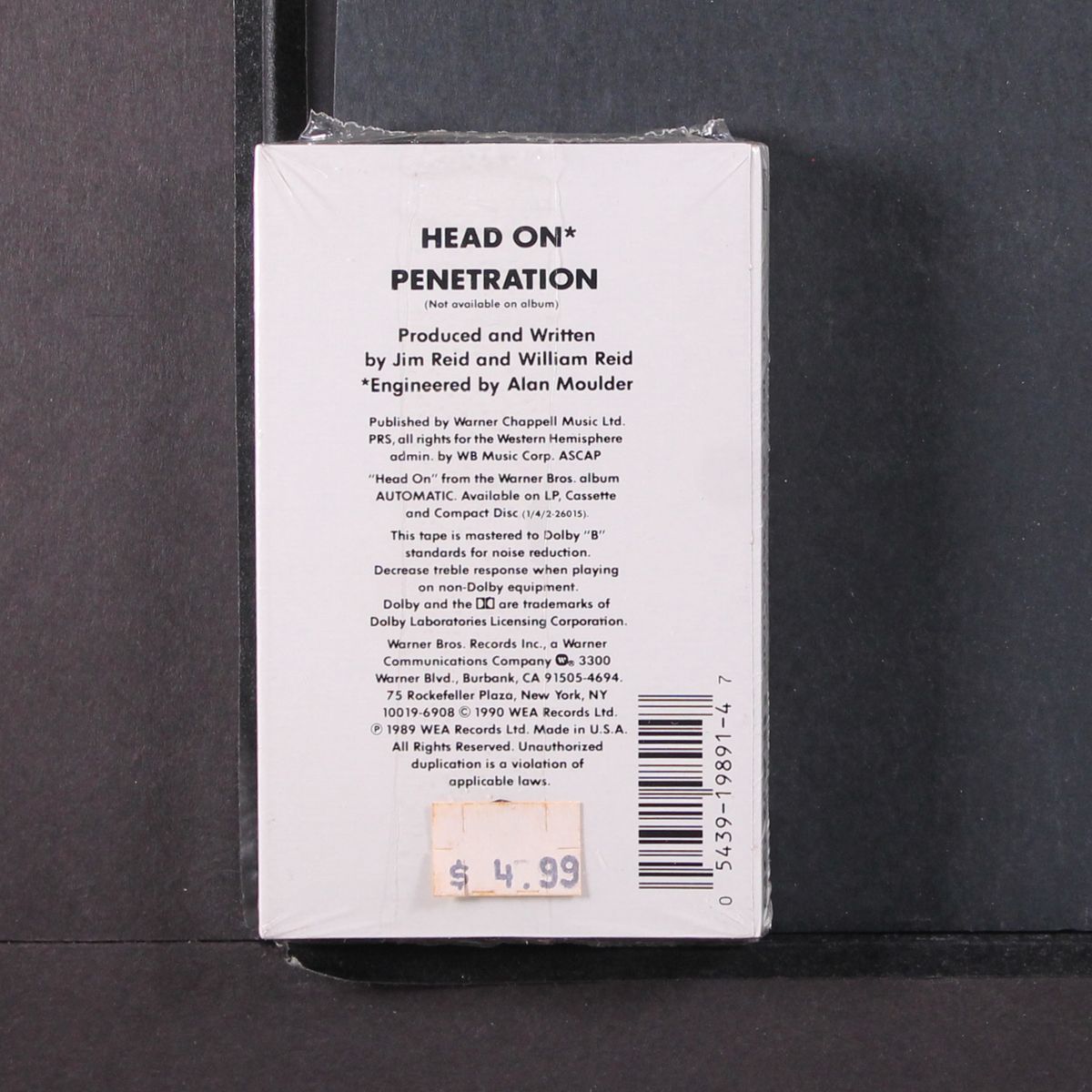 head on / penetration by JESUS AND MARY CHAIN