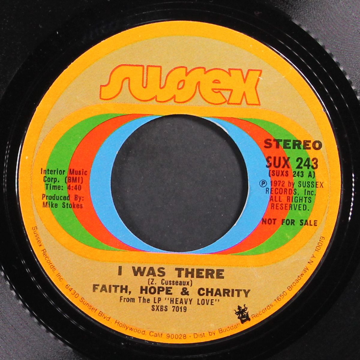 i was there by FAITH HOPE & CHARITY