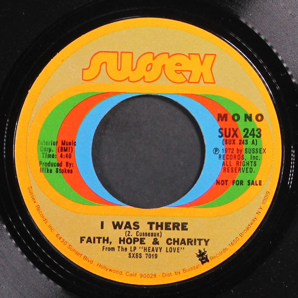 i was there by FAITH HOPE & CHARITY
