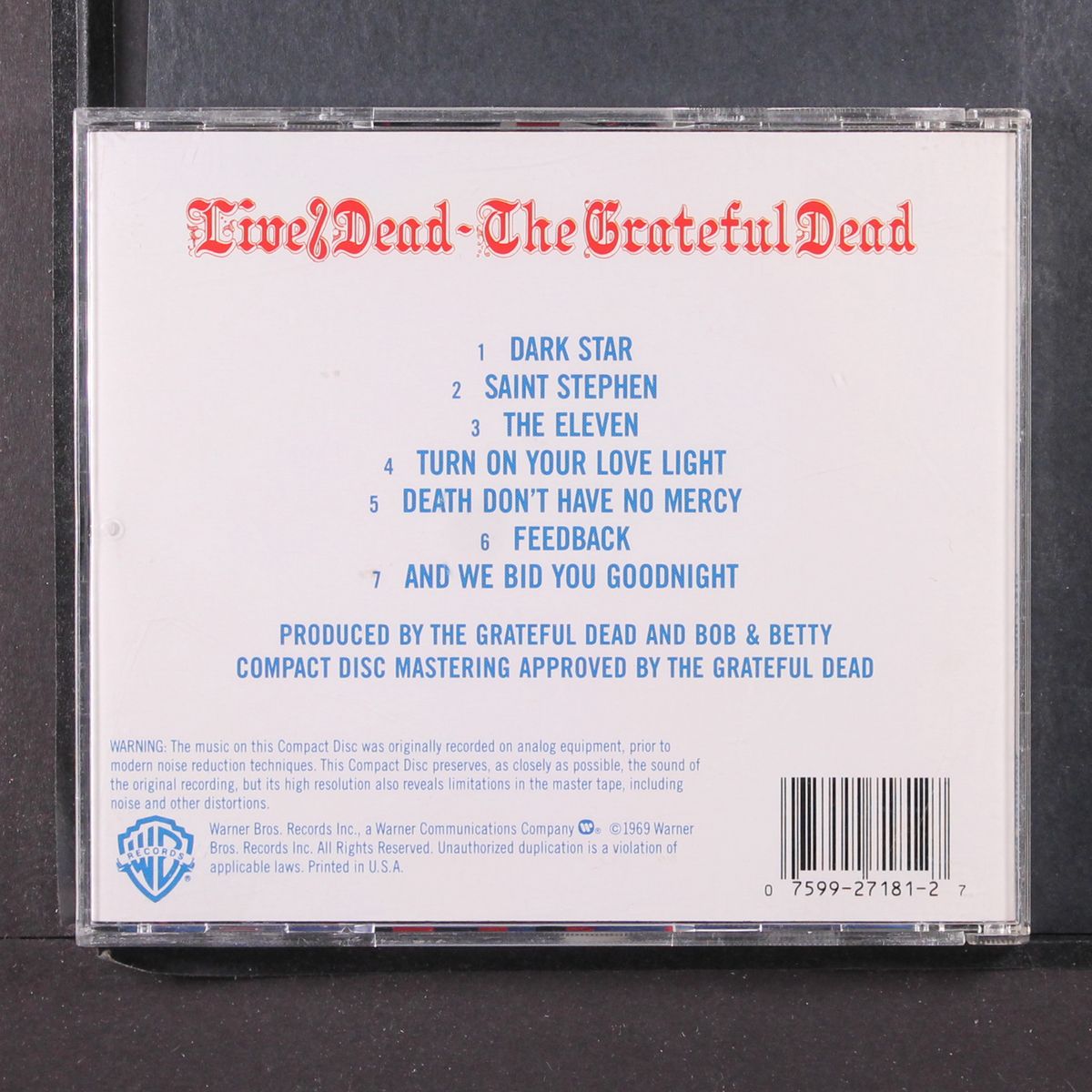 live / dead by GRATEFUL DEAD