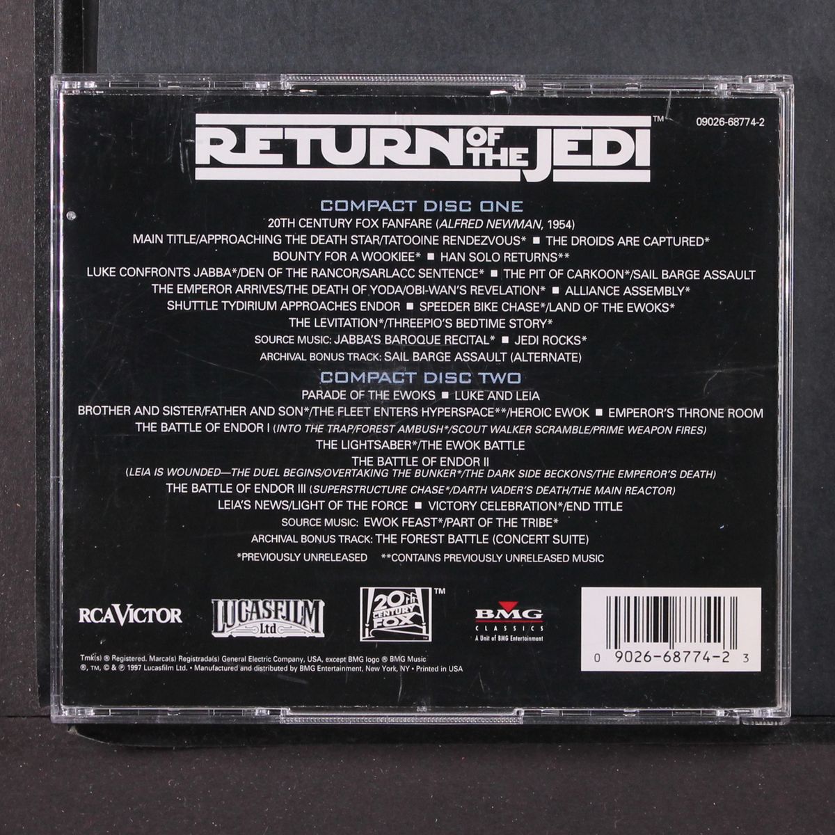 return of the jedi by SOUNDTRACK