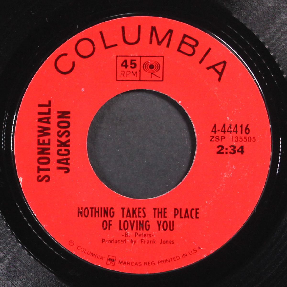 nothing takes the place of loving you by STONEWALL JACKSON